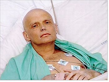Alexander Litvinyenko radiokatív mérgezésbe halt bele
